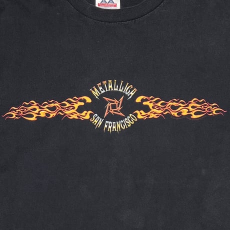 METALLICA FLAME LS SAN FRANCISCO ALSTYLE LARGE 2834