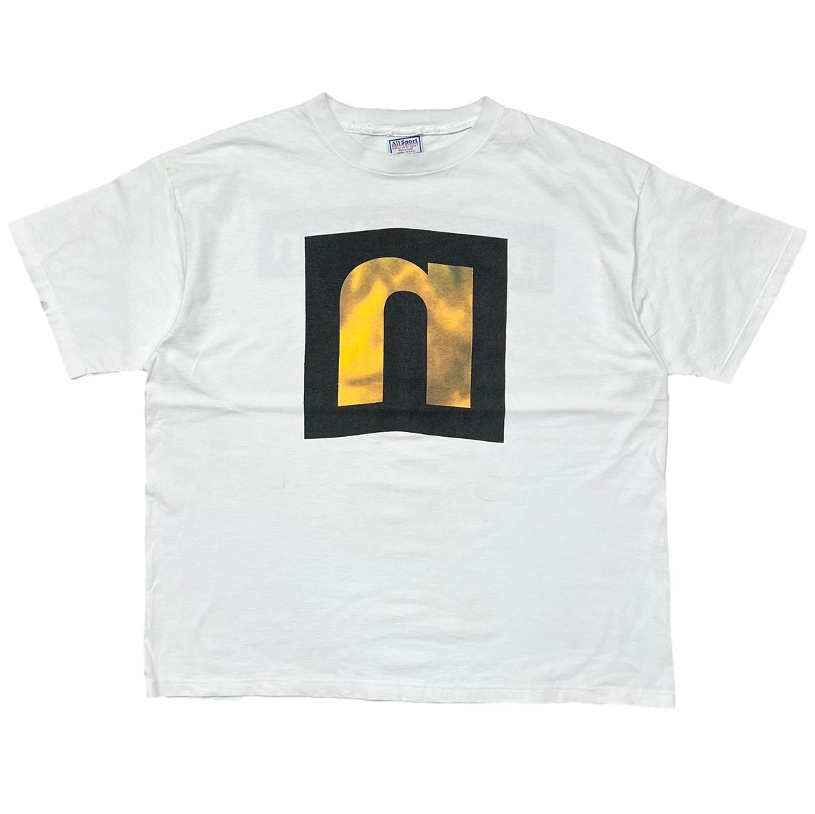 NINE INCH NAILS broken n LOGO WHITE ALL SPORT X
