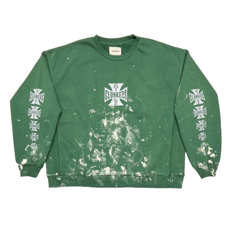greatLAnd ORIGINAL CLUNKERS CREW NECK SWEAT SHI