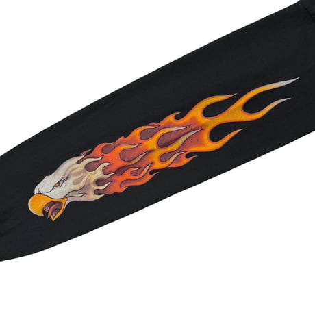 OLD&VINTAGE 2000 EAGLE FLAME ARM PRINT LS DELTA XL 9479