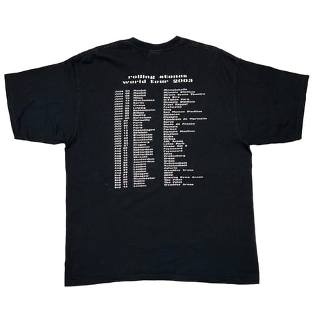 ROLLING STONES LIP & TONGUE 2002-2003 WORLD TOUR XXL 9297