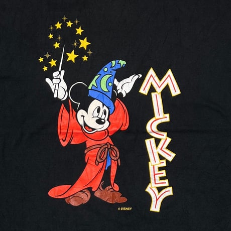 DISNEY VINTAGE WIZZARD MICKEY FRUIT OF THE LOOM XL 7023