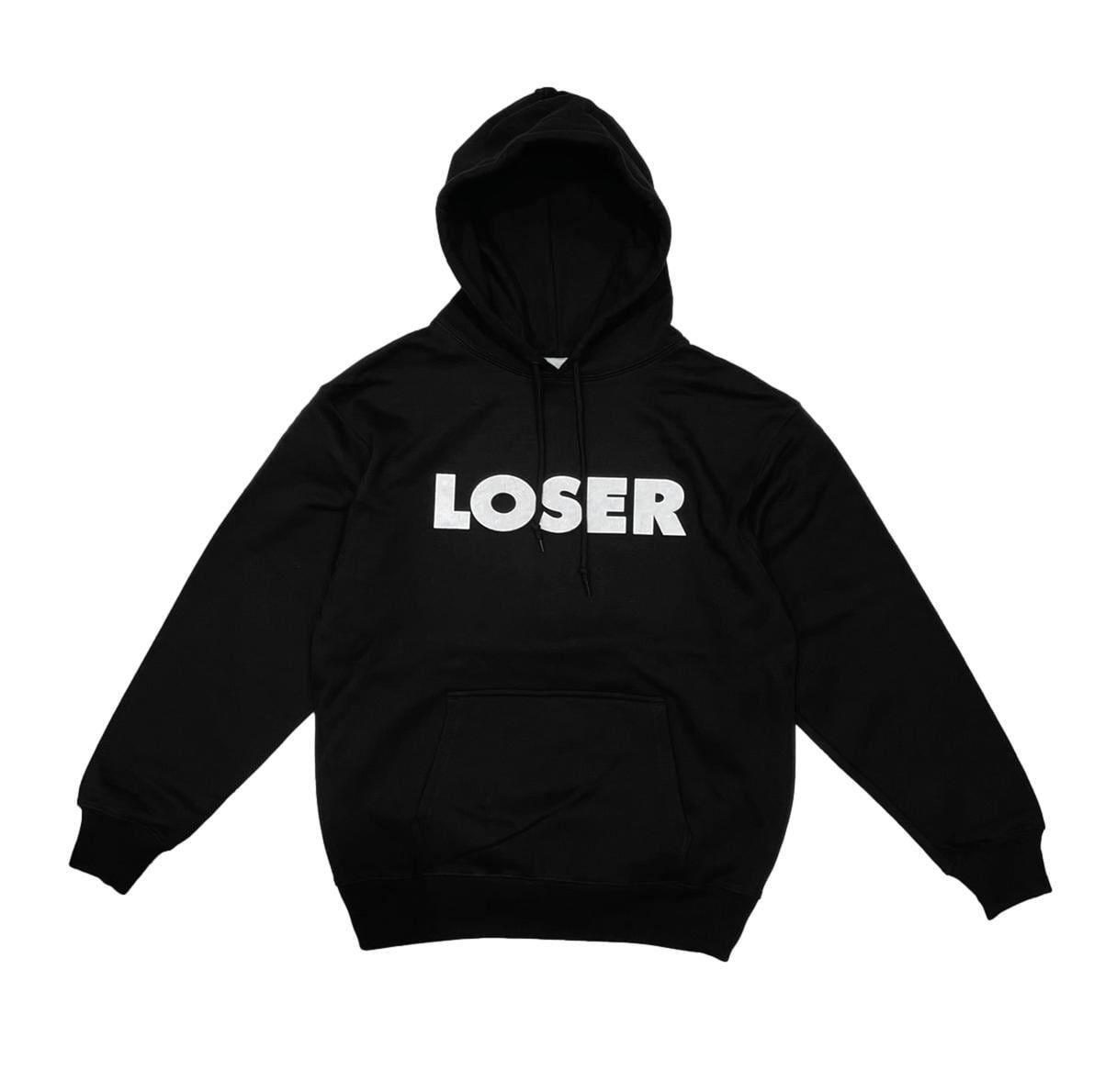 【L】greatLAnd ORIGINAL パーカー グレートランド greatLAnd ORIGINAL LOSER LOGO HOODIE BLACK | gr