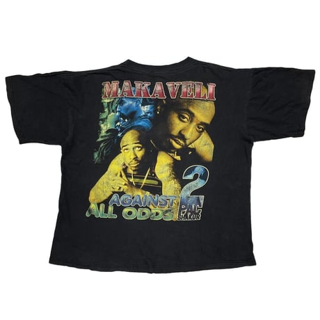 2PAC RAP DESIGN AGAINST ALL ODDS FITS XL 7214