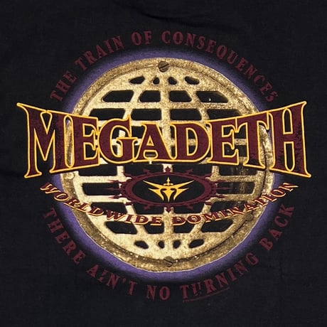 MEGADETH 1994 THE TIGERS EAT THEIR YOUNG GIANT by TULTEX LARGE 7746