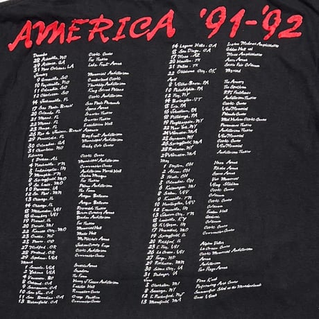 SKID ROW 1991 AMERICA '91-'92 TOUR LARGE 7701