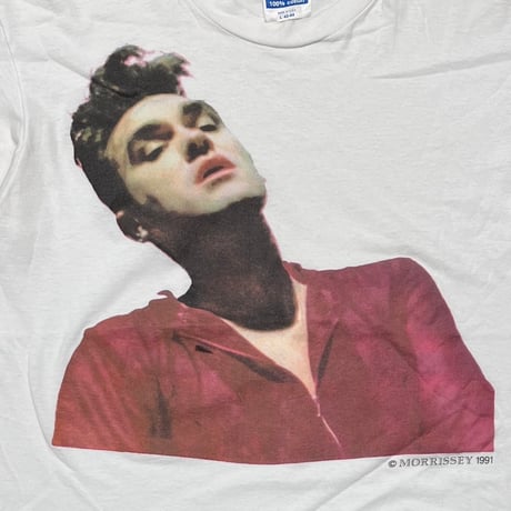 MORISSEY 1991 PORTRAIT WHITE HANES LARGE 3882