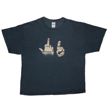 OLD&VINTAGE FUCK YOU HAND SIGN DELTA XXL 2436