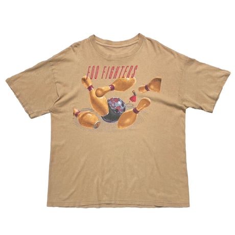 FOO FIGHTERS 1996 BIG ME CONCERT BEIGE FITS XL 3495