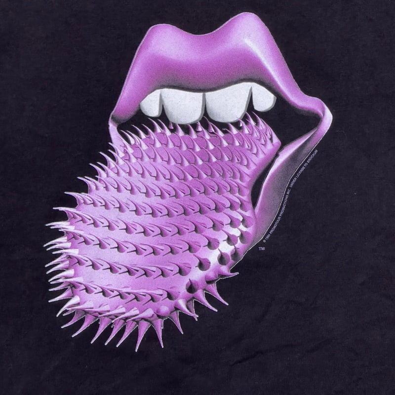 THE ROLLING STONES VOODOO LOUNGE PURPLE SPIKE T