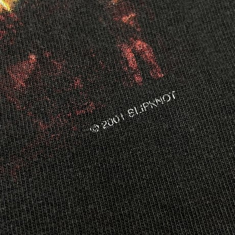 SLIPKNOT 2001 MEMBERS PHOTO DOUBLESIDE ALL SPORT XL 6445