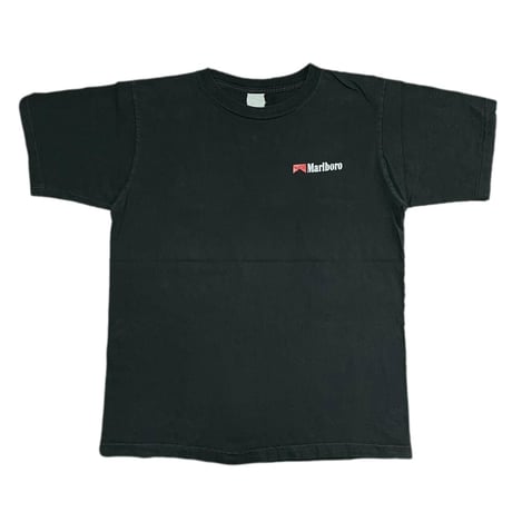 Marlboro MAN BACK BIG PRINT TEE BLACK 10 9962