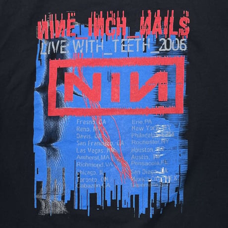NINE INCH NAILS LIVE WITH TEETH 2006 DELTA XL 0752