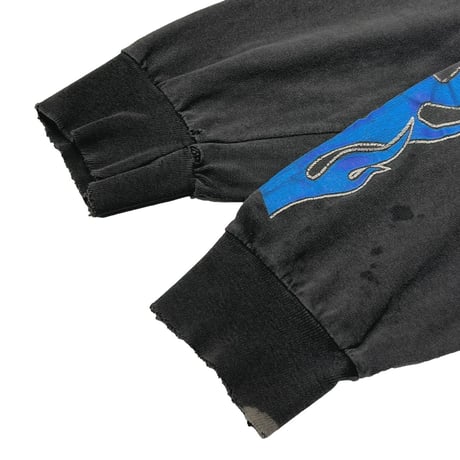 HARLEY DAVIDSON	BLUE V FLAME SNDIEGO EMBLEM LS LARGE 5963