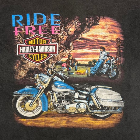 HARLEY DAVIDSON 90s RIDE FREE FITS LARGE 2252
