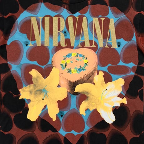 NIRVANA HEART SHAPED BOX anvil LARGE 0277