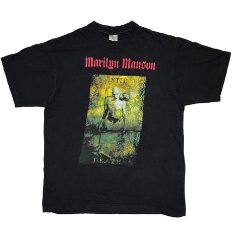MARILYN MANSON 2000 HOLY WOOD Tarot card DOUBLESIDE BG LARGE 4376
