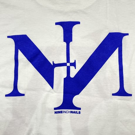 NINE INCH NAILS SIN LOGO WHITE ALL SPORT LARGE 4943