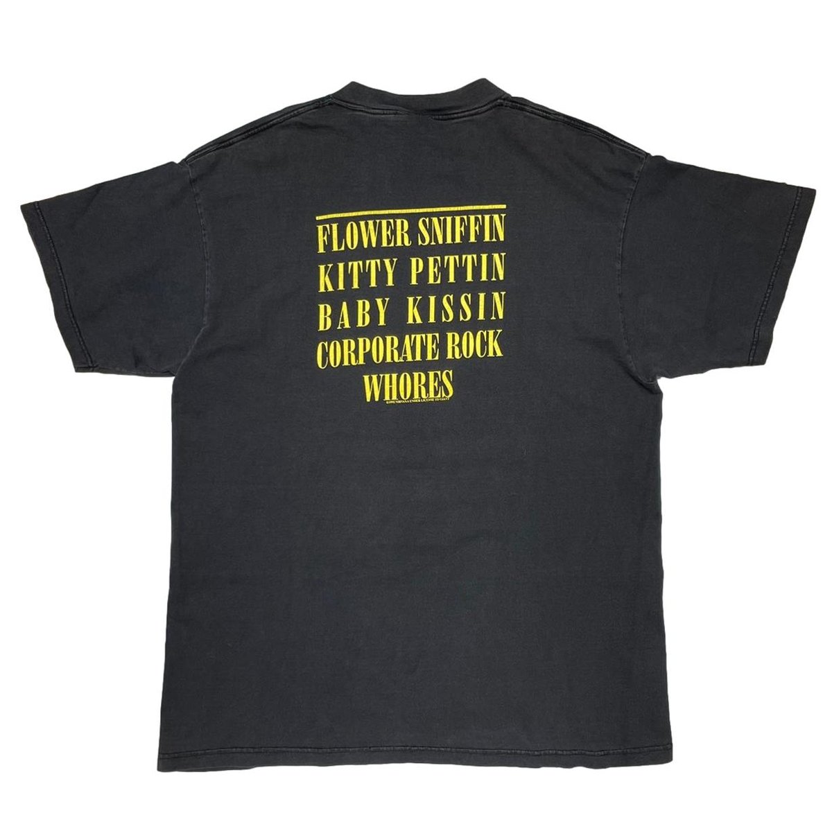 ニルヴァーナ Tシャツ 【90s VINTAGE NIRVANA】GIANT NIRVANA tシャツ ニルヴァーナ 90s giant シングル 2枚セット