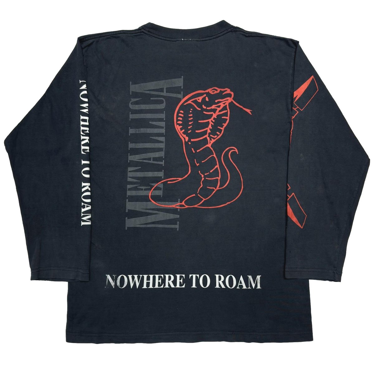 METALLICA DON'T TREAD ON ME NOWHERE TO ROAM LS