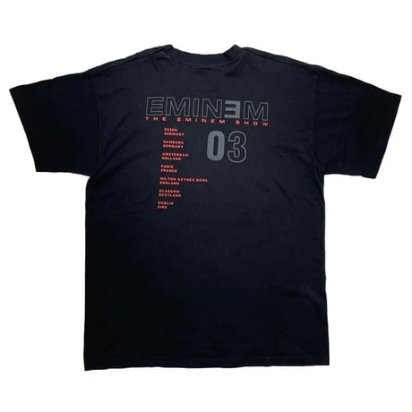 EMINEM THE EMINEM SHOW 2003 FRUIT OF THE LOOM LARGE 4028