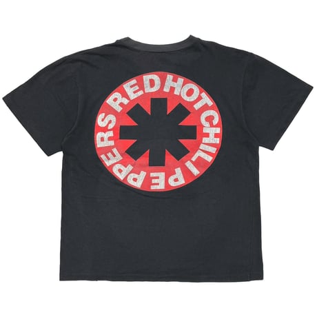 RED HOT CHILI PEPPERS 1990 MEMBER PORTRAIT CURVING LOGO LARGE 7150