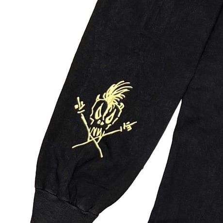 METALLICA BIRTH SCHOOL METALLICA DEATH PUSHEAD SIDE FLAME SKULL LS LARGE 3998