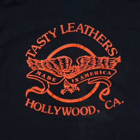 OLD & VINTAGE TASTY LEATHERS EAGLE FLAME LS BELTON XL 8145