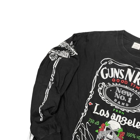 GUNS N' ROSES GOOD TIMES PARADAISE CITY LS TEE EURO OSFA FITS XL 1978