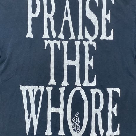 CRADLE OF FILTH 1999 PRAISE THE WHORE TEE SCREEN STARS XL 5917