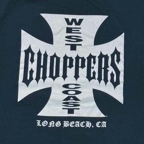 WEST COAST CHOPPERS IRON CORSS LONG BEACH CA SS BLACK XL 6707