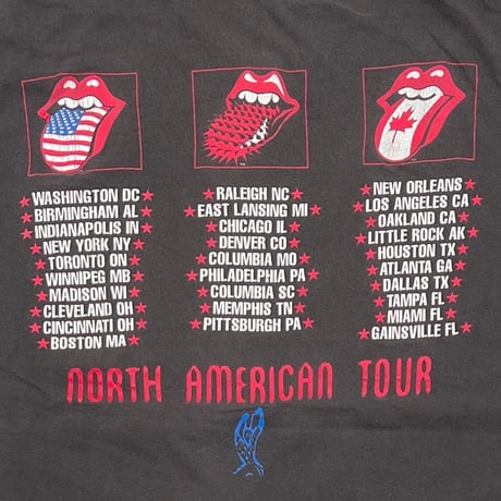 ROLLING STONES VOODOO LOUNGE 94/95 NORTH AMERICAN TOUR BROCKUM XL 0989