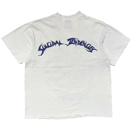 SUICIDAL TENDENCIES VENICE WHITE GIANT BY TEE JAYS LARGE 4097