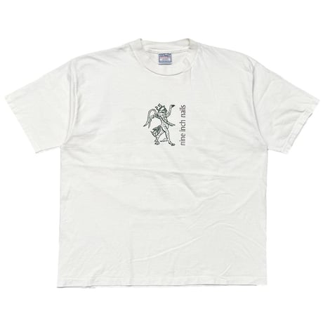 NINE INCH NAILS DEVIL BACK BOX LOGO WHITE ALL SPORT XXL 2180