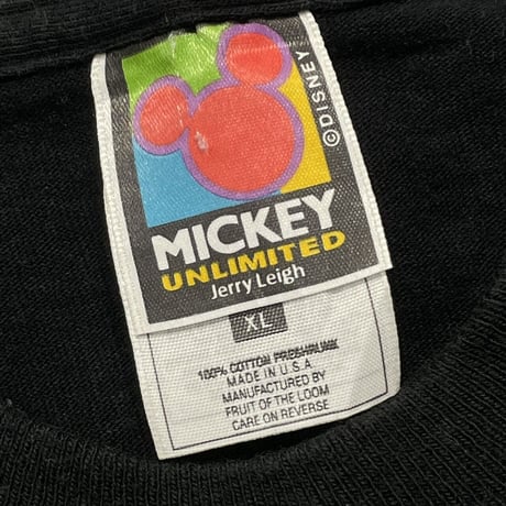 DISNEY VINTAGE MICKEY FACE TEE XL 8479