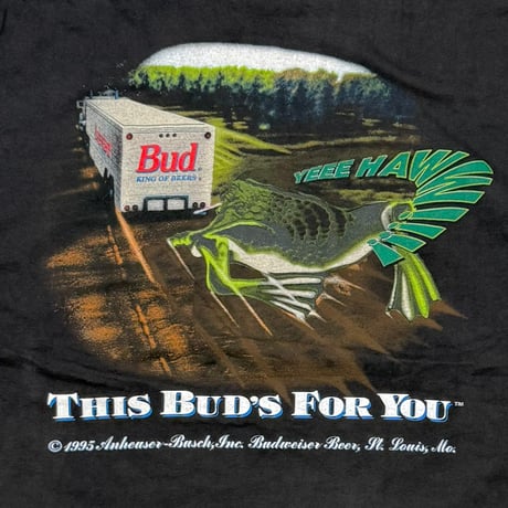 Budweiser JUMP ON A BUD 1995 THIS BUD'S FOR YOU CHANGES XL 5425