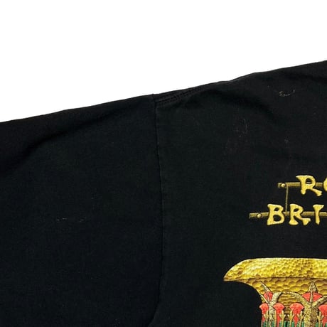 ROLLING STONES GOLD LIP & TONGUE BRIDGES TO BABYLON WORLD TOUR 1997 anvil LARGE 4883