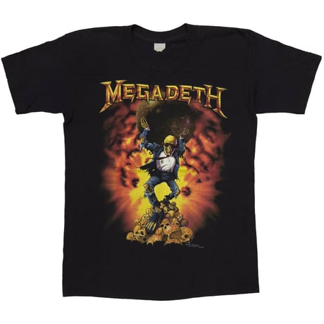 MEGADETH OXIDATION OF THE NATIONS WORLD TOUR 1991 FITS S-M 1694