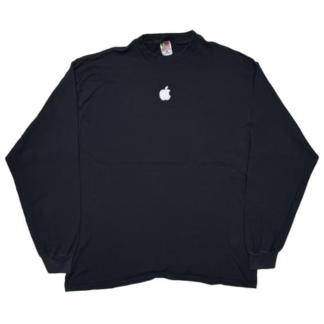 Apple CENTER LOGO LS BLACK FRUIT OF THE LOOM XXL 5556