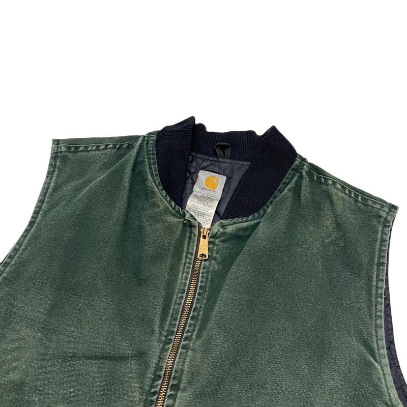 CARHARTT DUCK VEST MOSS GREEN XXL | greatLAnd O