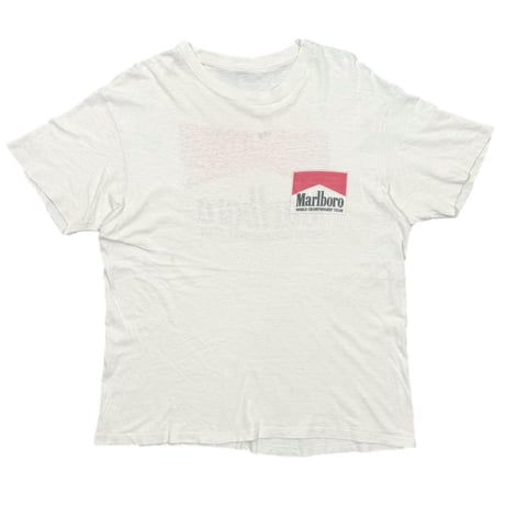 Marlboro BOX LOGO TEE WHITE FITS LARGE 1288