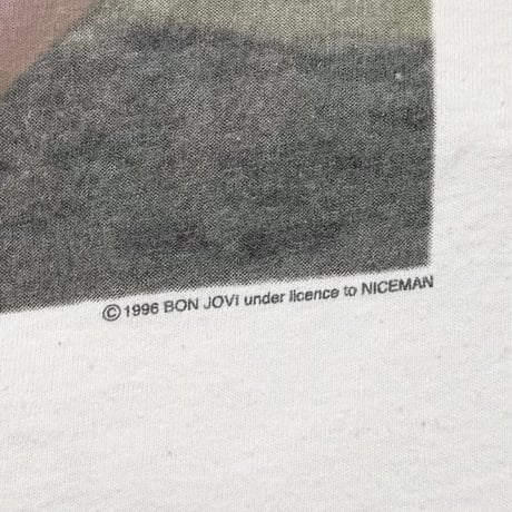 BON JOVI SUPERMAN TATTOO WHITE SCREEN STARES XL 7272