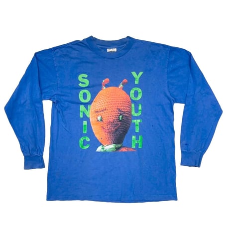 SONIC YOUTH DIRTY LS BLUE ONEITA LARGE 9838