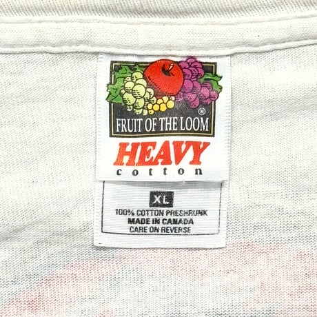 JURASSIC PARK THE LOST WORLD T-REX FACE YOUR FEARS WHITE FRUIT OF THE LOOM XL 6901
