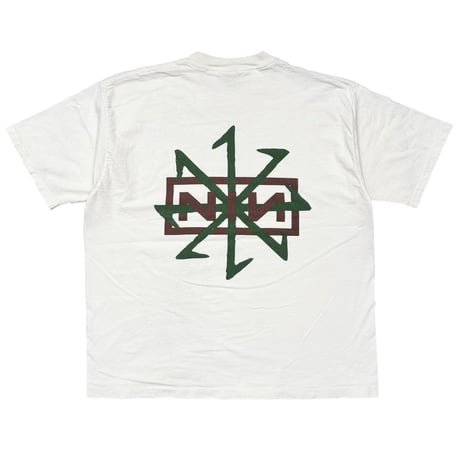 NINE INCH NAILS DEVIL BACK BOX LOGO WHITE ALL SPORT XXL 2180