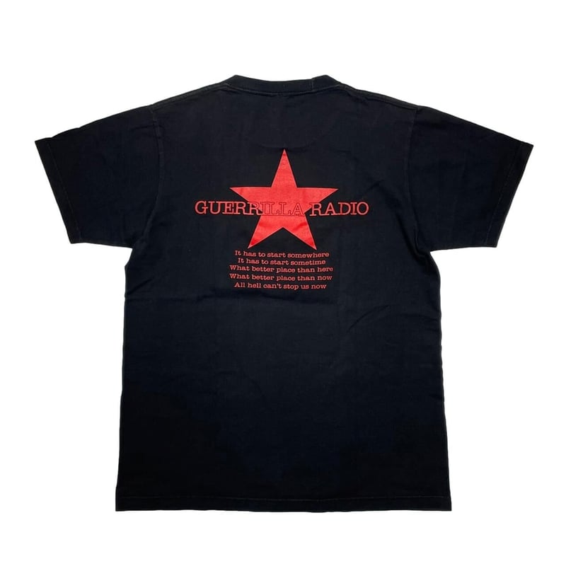 RAGE AGAINST THE MACHINE GUERRILLA RADIO TEE FI