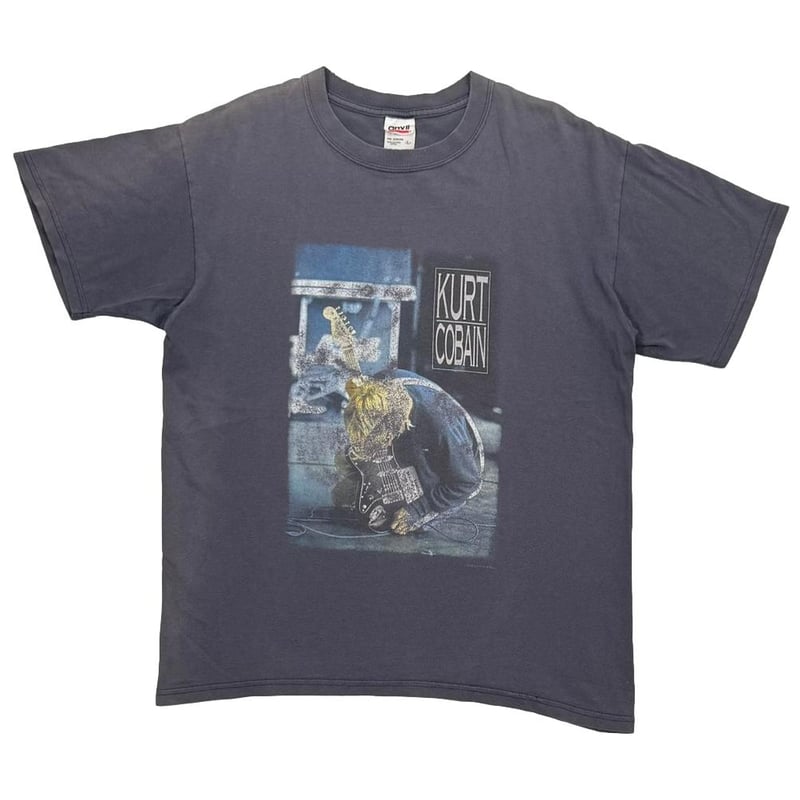 NIRVANA KURT COBAIN GIUTER 2000 NAVY ANVIL LARG