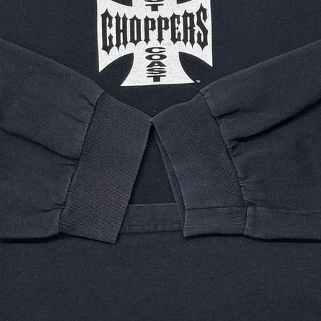 WEST COAST CHOPPERS IRON CROSS WHITE LS FITS XL 2935