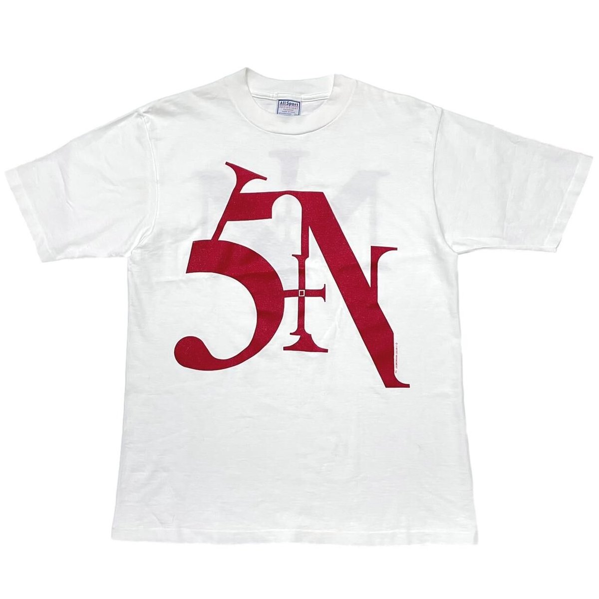 NINE INCH NAILS SIN LOGO WHITE ALL SPORT LARGE NINE INCH NAILS SIN LOGO WHITE ALL SPORT LARGE