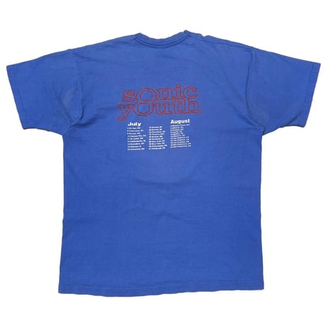 SONIC YOUTH WASHING MACHINE BLUE FRUIT OF THE LOOM XL 6410